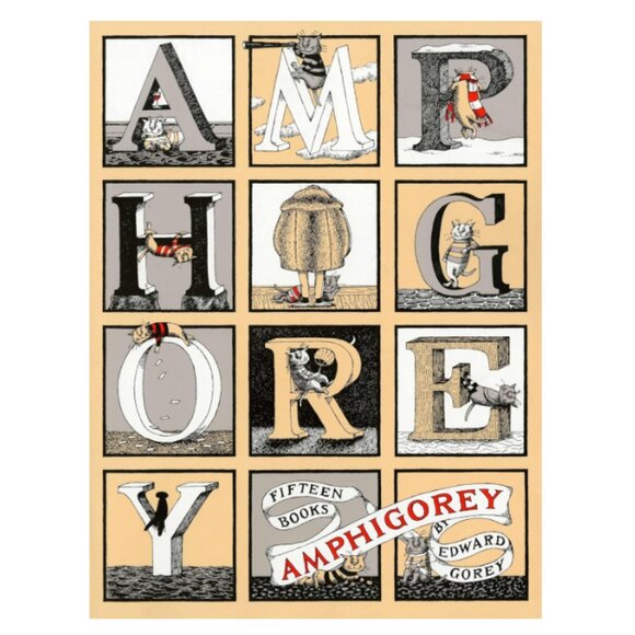 Edward Gorey Amphigorey: 15 Books in one An illustrated collection of 15 stories - Picture 9 of 9